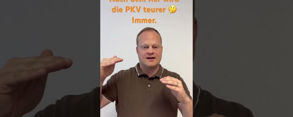 Nach dem Referendariat wird die #PKV teurer 🤔 das ist normal. #referendare #anwaerter #beamte