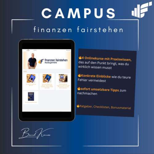 Campus Onlinekurse finanzen fairstehen