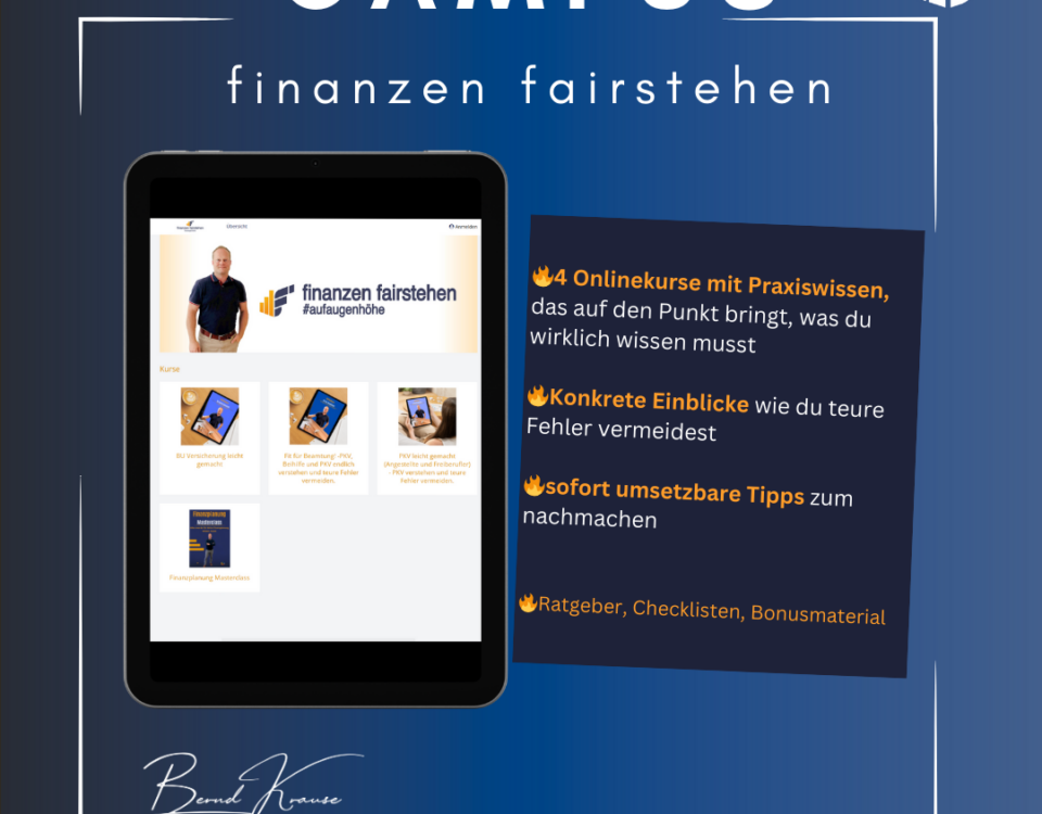 Campus Onlinekurse finanzen fairstehen