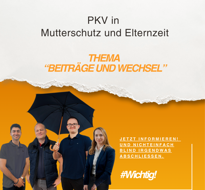 PKV in Mutterschutz und Elternzeit