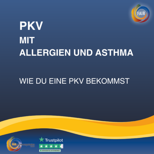 PKV mit Allergien und Asthma bekommen